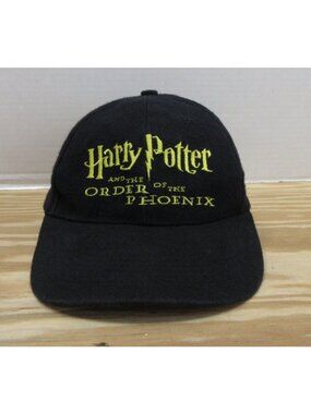 VINTAGE Harry Potter Hat Cap Hook & Loop Order Of The Phoenix Y2K